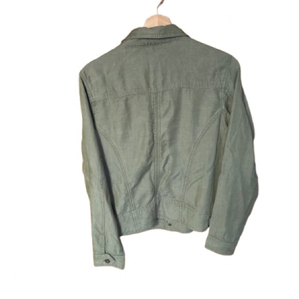 Tahari Womans Olive Green Lightweight Jacket - Picture 4 of 9